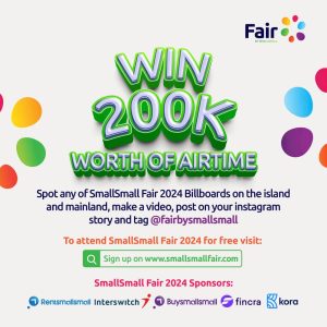 SmallSmall Fair Airtime Giveaway