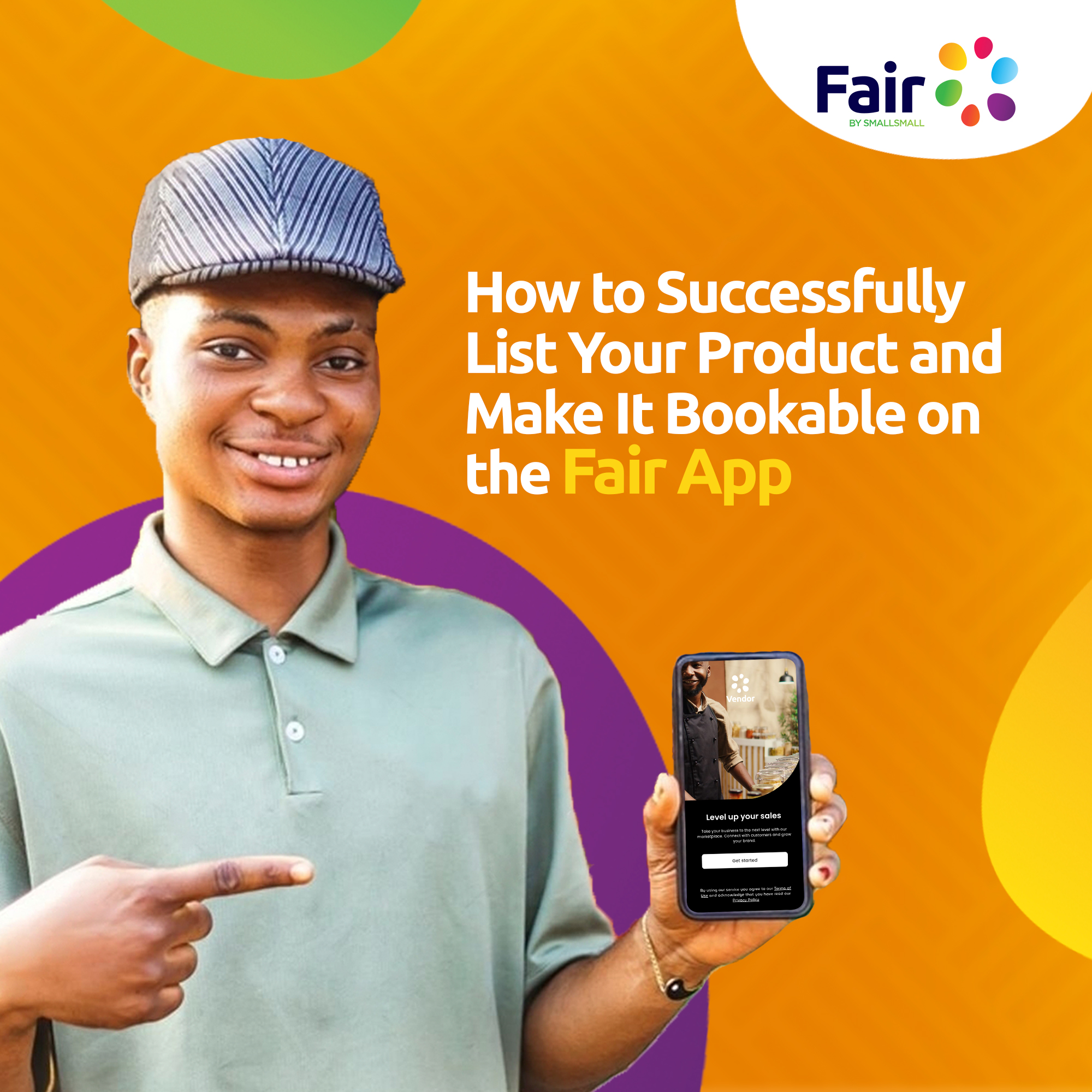 How to list your product on the fair app
